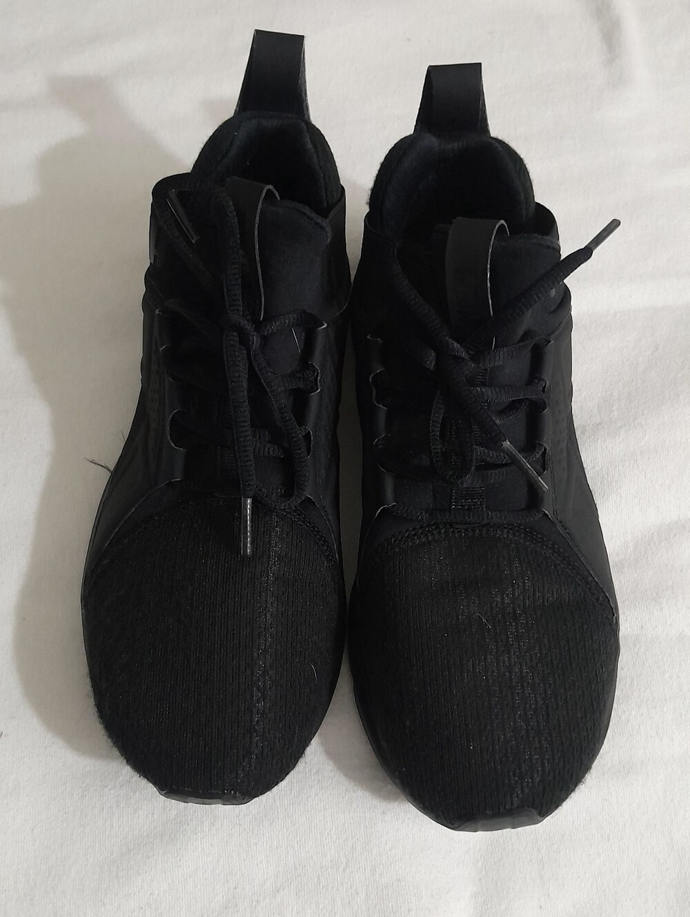 PUMA All-Black Athletic Sneakers - Black